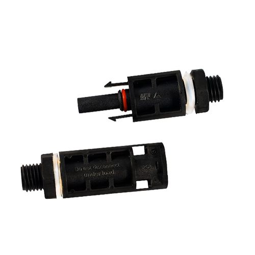 Соединитель для источника электропитания - PV-LTN4 - Aswich Electrical Co., Ltd - MC4 / прямой / внутренняя резьба