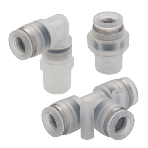 Фитинг из PP - SP series - NIHON PISCO CO., Ltd. - для химических продуктов / пневматический / вставной