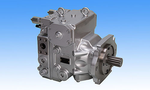 Гидравлический насос с осевым поршнем - K8V series - Kawasaki Industrial Equipment - с гидравлическим приводом / с ручным управлением / с электрическим приводом
