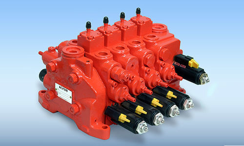 Клапан с электрическим приводом - KMP10(C) - Kawasaki Industrial Equipment - с ручным управлением / с рычагом / с регулировкой расхода