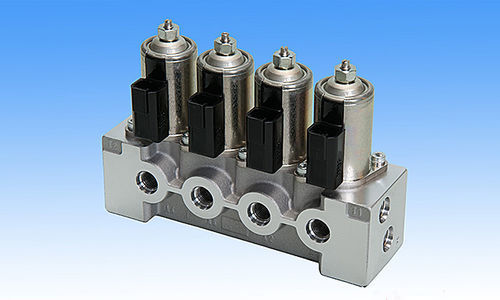Клапан с картриджем - KWE5 series - Kawasaki Industrial Equipment - с электрическим приводом / для контроля расхода / из стали
