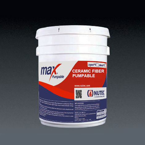 Изоляционное покрытие - MAXPUMPABLE - NUTEC FIBRATEC - из керамики / из стали