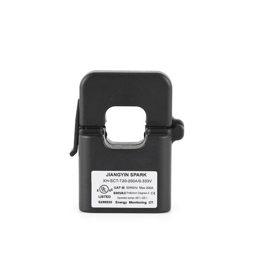 Токоприемник с трансформатором - XH-SCT-T20 - Jiangyin Spark Electronic Technology Co.,LTD - с зажимом / монофазовый / AC