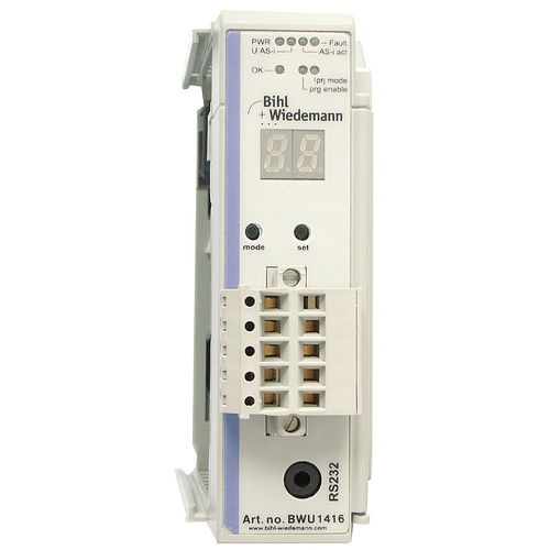Цифровой блок E/S - BWU1416 - Bihl+Wiedemann GmbH - AS-i / RS232 / для безопасности