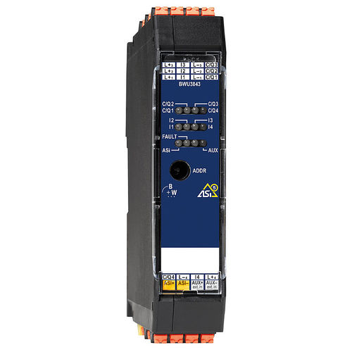 Цифровой модуль входа/выхода - BWU3843 - Bihl+Wiedemann GmbH - AS-i / IO-Link / тока