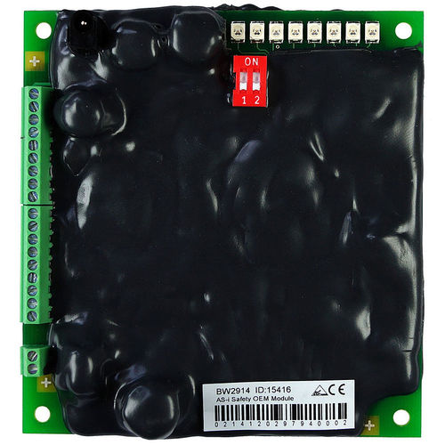 Цифровая плата E/S - BW2914 - Bihl+Wiedemann GmbH - AS-i / 2 цифровых входа / для безопасности
