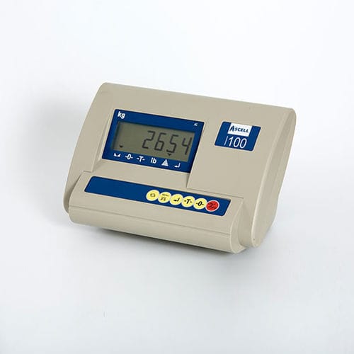 Весовой индикатор ЖК-дисплей - I100 - Ascell Sensor,S.L. - встраиваемый / IP54 / многофункциональный