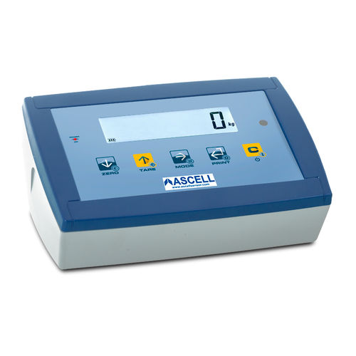 Весовой индикатор ЖК-дисплей - I510 - Ascell Sensor,S.L. - переносной / герметичный / IP54