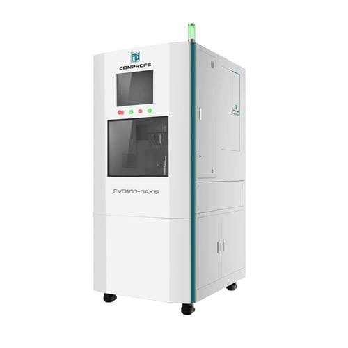 Фрезерный станок с ЧПУ для твердых и хрупких материалов - FVD100-5AXIS - Conprofe - 5 осей / вертикальный / для сплава из титана