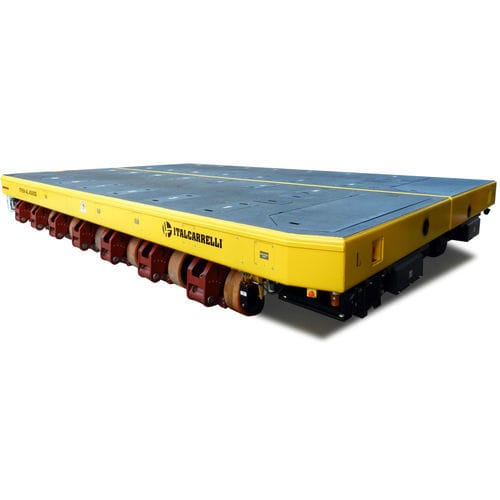 Самоходная тележка на аккумуляторе - MODULAR - Italcarrelli - газовый двигатель / с дизельным двигателем / более 6 осей