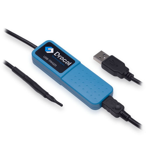 Относительный датчик влажности и температуры - TRH320 - Dracal Technologies Inc. - мобильный / USB / сверхточный