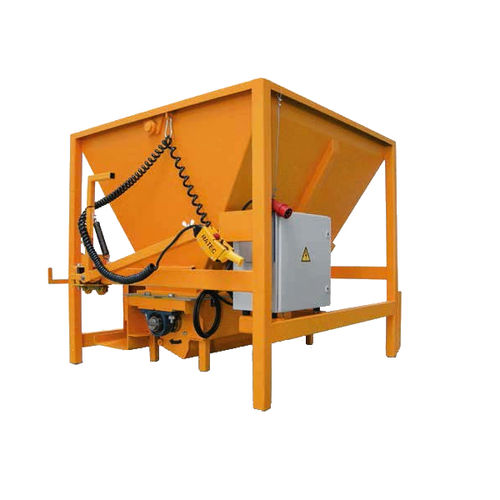 Конический ковш для подачи бетона - KBV - RATEC GmbH - с открывающимся дном