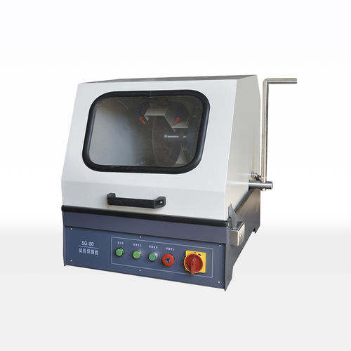 Пила резак - SQ-80 - Laizhou Lailuote Test Instrument Co., Ltd. - для металлов / для металлографических образцов / с абразивным кругом