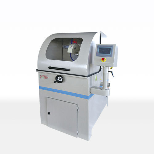 Станок для резки с вращающейся пластиной - LDQ350A - Laizhou Lailuote Test Instrument Co., Ltd. - для металла / для проб / для лабораторий