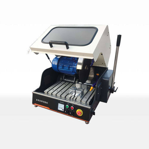 Металлографический станок для резки - JDQ-100 - Laizhou Lailuote Test Instrument Co., Ltd. - трехфазовый / с ручным управлением