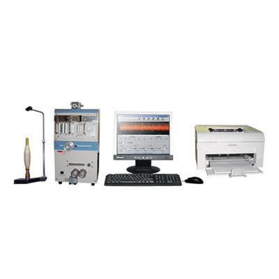 Испытательное оборудование однородности - YG137 - Laizhou Lailuote Test Instrument Co., Ltd. - с управлением от компьютера / для текстильных нитей / цифровое
