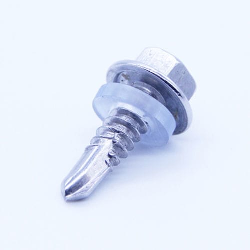 Винт с шестигранной головкой в основании - Hebei Jinzuo Fasteners Co,.Ltd - с шестигранным углублением / из нержавеющей стали / автодрель