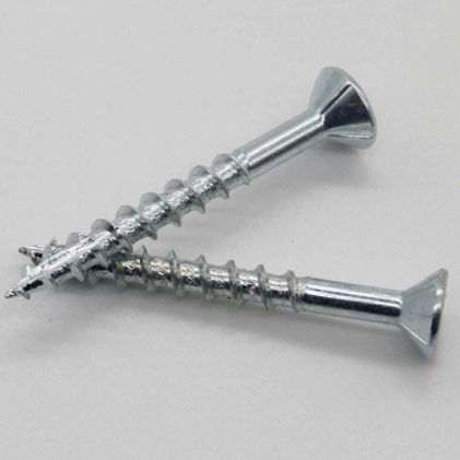 Винт с плоской головкой - Hebei Jinzuo Fasteners Co,.Ltd - квадратный / из нержавеющей стали / автоматический станок для нарезания внутренней резьбы
