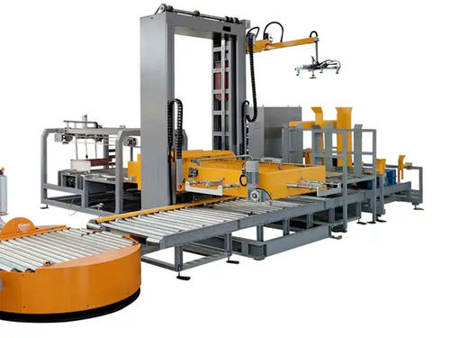 Роботизированный штабелер - Jiangsu SinoPAK Machinery Co., Ltd. - для мешков / для погрузно-разгрузочных работ / для бутылок