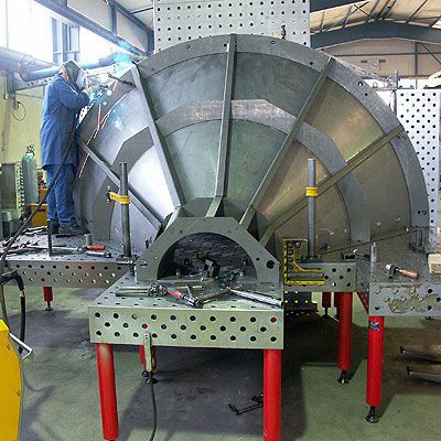 Круговая обшивка - ROBUSTA-GAUKEL GmbH & Co. KG - изогнутая / двухскатная / круглых балок