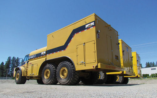 Грузовой автомобиль для транспортировки топлива - 25FL/EFL - Ground Force Worldwide - трехосный / для строительства