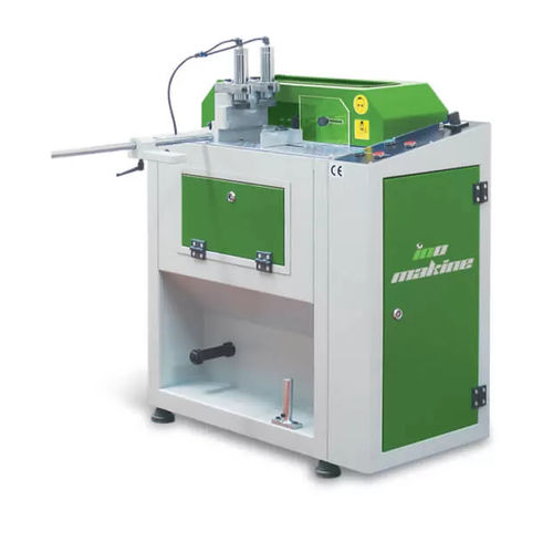 Торцефрезерный станок для алюминия - AS 411 - INO Machinery Inc. - для ПВХ / с переменным углом / пневматический