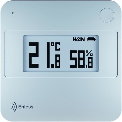 Относительный датчик влажности и температуры - TX T&amp;H E-INK AMB 600-052 - Enless Wireless - настенный / LoRaWAN / LoRa