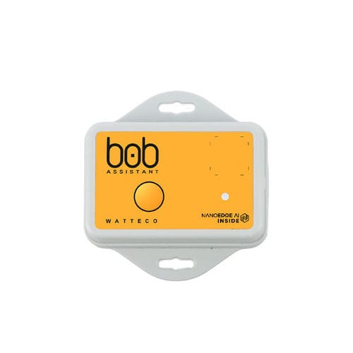 Датчик вибраций радиочастота - BoB Assistant - 50-80-001 - WATTECO - компактный / радиосвязи