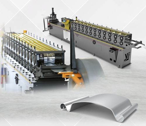 Профильный каландр для профилей - YCLLAM - YCS YUCESAN PROFESYONEL MAKINE SİSTEMLERİ SAN LTD - автоматический / контролируемый PLC / сверхточный