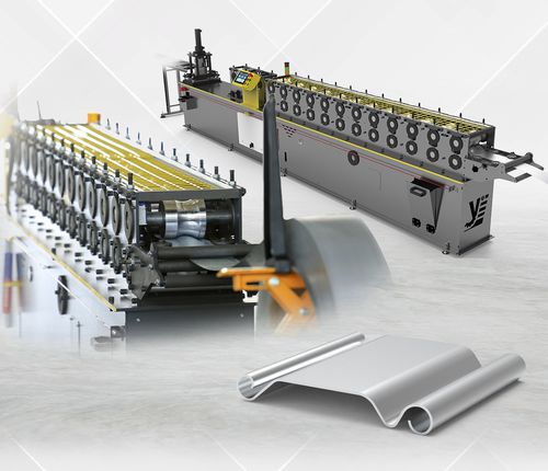 Профильный каландр для профилей - YCLLAM - YCS YUCESAN PROFESYONEL MAKINE SİSTEMLERİ SAN LTD - автоматический / контролируемый PLC / сверхточный