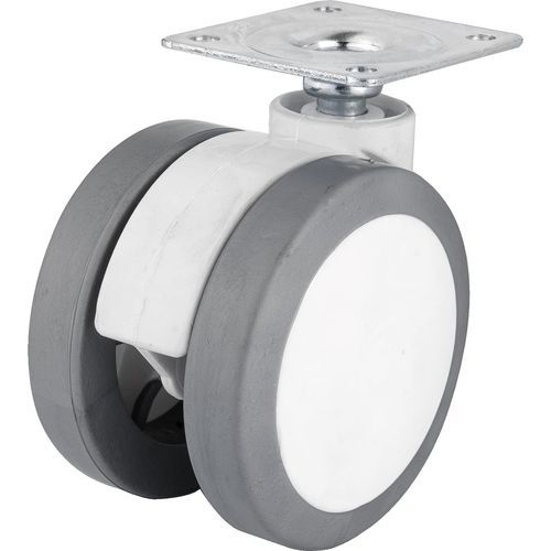 Поворотный ролик - 261 - HTS CASTER - с пластиной / для медицинского оборудования / для мебели