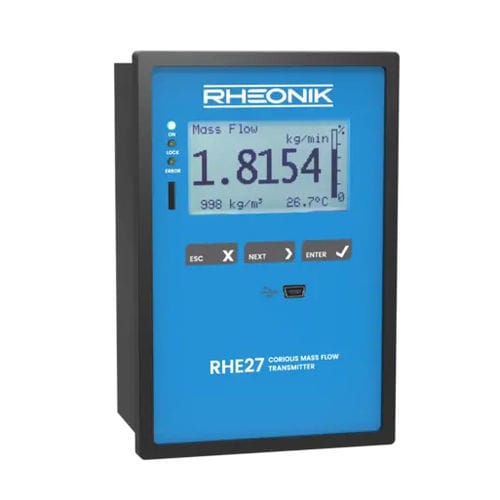 Модулятор расхода с эффектом Кориолиса - RHE 27 - Rheonik Messtechnik GmbH - массовый / для жидкостей / для газов