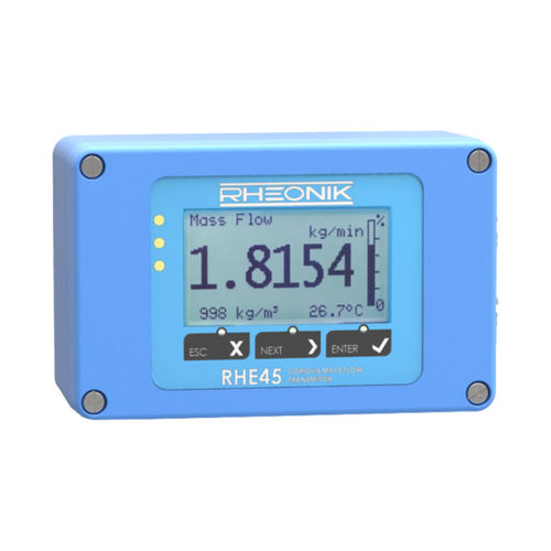 Модулятор расхода с эффектом Кориолиса - RHE 45  - Rheonik Messtechnik GmbH - массовый / для жидкостей / для газов