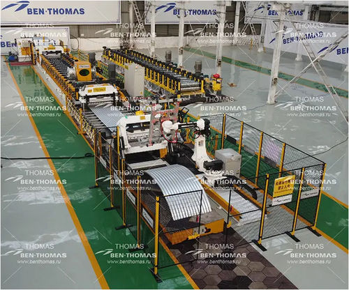 Производственная линия для профилей - Thomas Machinery Manufacturing Co. Ltd. - для панелей / автоматическая / для строительной площадки