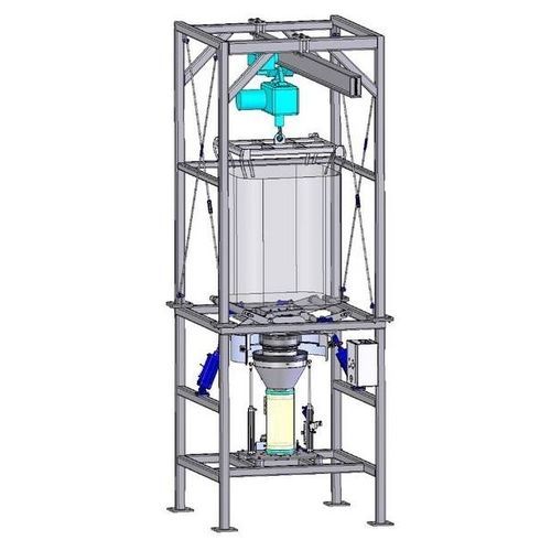 Система разгрузки для эластичных контейнеров - BBD series - HOSOKAWA SOLIDS, S.L. - для силосохранилища / для бункера / для погрузно-разгрузочных работ