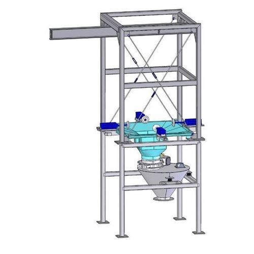 Система разгрузки для эластичных контейнеров - BAB series - HOSOKAWA SOLIDS, S.L. - для бункера / для погрузно-разгрузочных работ / для силосохранилища