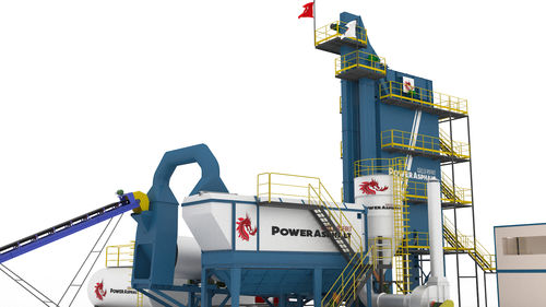 Стационарный асфальтный завод - PAS-120 / LION - POWER ASPHALT MACHINES LTD