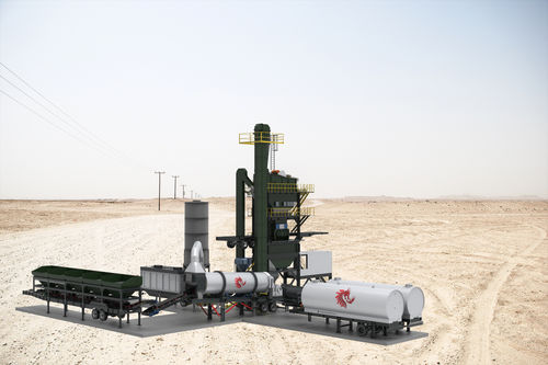 Мобильный асфальтный завод - HÜRKÜŞ 120 - POWER ASPHALT MACHINES LTD - прерывистый / передвижной