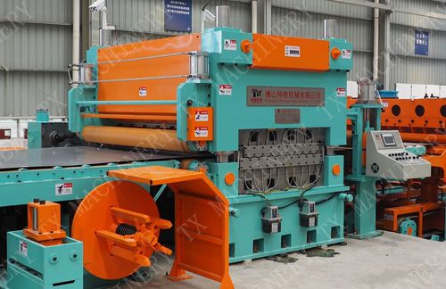 Ligne de découpe transversale на ходу -  FOSHAN TE XIANG MACHINERY CO., LTD - для стали / для алюминия / для нержавеющей стали