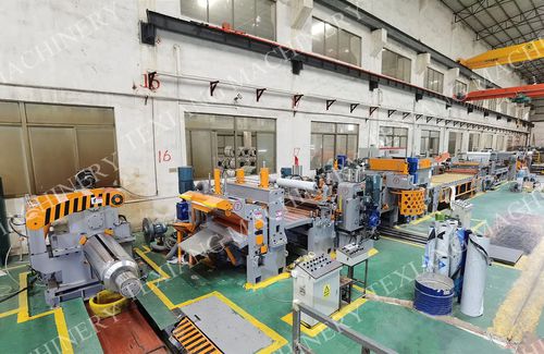 Ligne de découpe transversale для металла -  FOSHAN TE XIANG MACHINERY CO., LTD - для раскатывания / гидравлическая