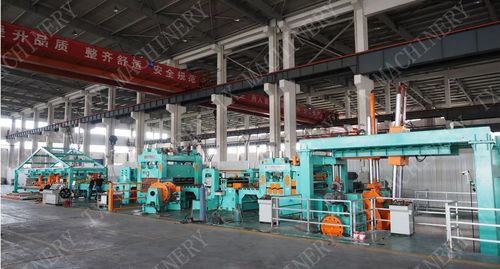 Ligne de découpe transversale с гильотинными ножницами - CTL -  FOSHAN TE XIANG MACHINERY CO., LTD - для алюминия / для стали / для нержавеющей стали