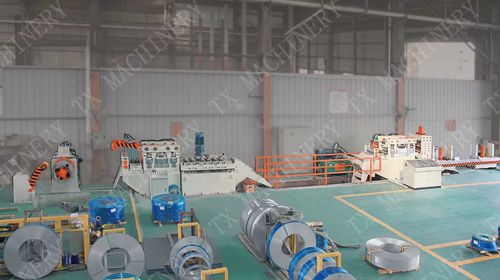 Ligne de découpe transversale для стержней -  FOSHAN TE XIANG MACHINERY CO., LTD - для стали / для нержавеющей стали / для штабелирования