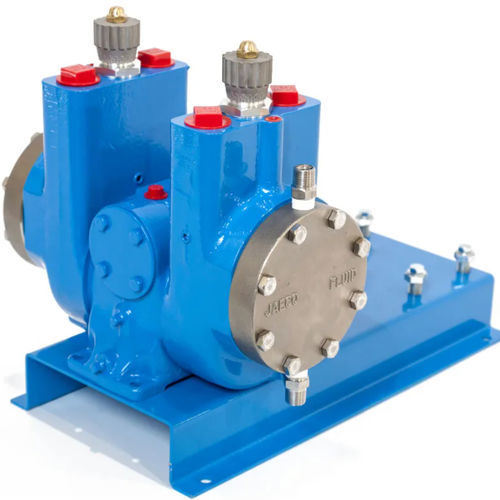 Насос с погружным поршнем - 511-Duplex series - JAECO Fluid Systems - для воды / с гидравлическим приводом / стационарный