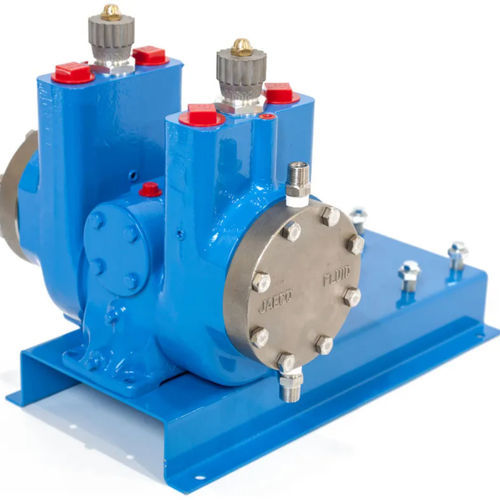 Насос с погружным поршнем - 519-Duplex series - JAECO Fluid Systems - для воды / с гидравлическим приводом / стационарный