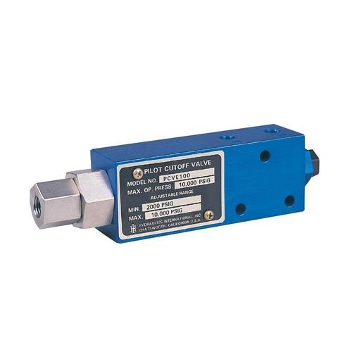 Поршневый клапан с прокладкой - PCV series - Hydraulics International - пневматический / для контроля / пилотный