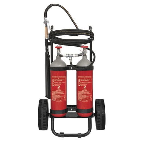 Огнетушитель газовый (CO2) - MBK15-536-A0D - MOBIAK - колесный