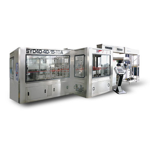 Автоматическая наполнительная/закупорочная машина - SYD series - Zhangjiagang TIE Machinery Co., Ltd. - для флаконов