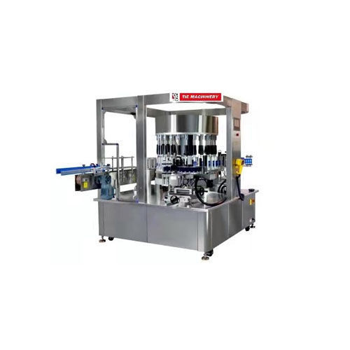 Этикетировочная машина для бутылок - TRG series - Zhangjiagang TIE Machinery Co., Ltd. - для наклеивания на боковую часть / полусферическая / для производства напитков
