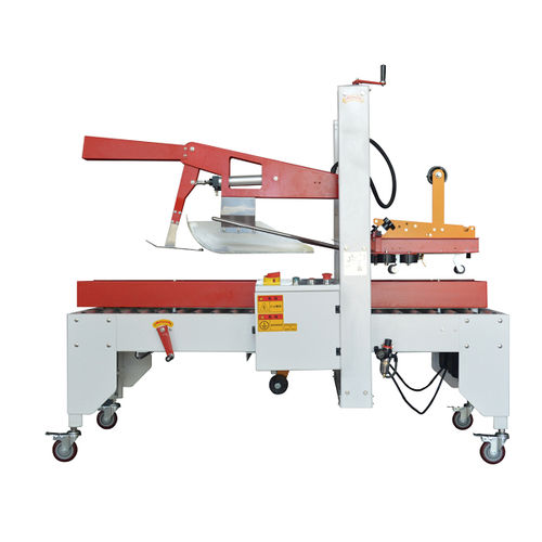 Многоклапанная машина для запечатывания коробок - TIE-FX series - Zhangjiagang TIE Machinery Co., Ltd. - клейкая лента / автоматическая / полуавтоматическая