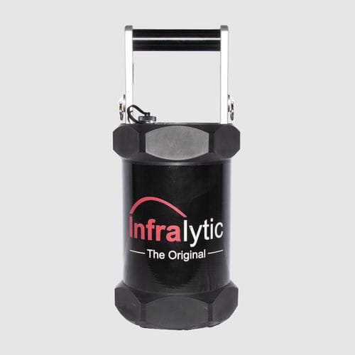 Толщиномер для окраски - Infralytic - слоя масла / переносной / портативный